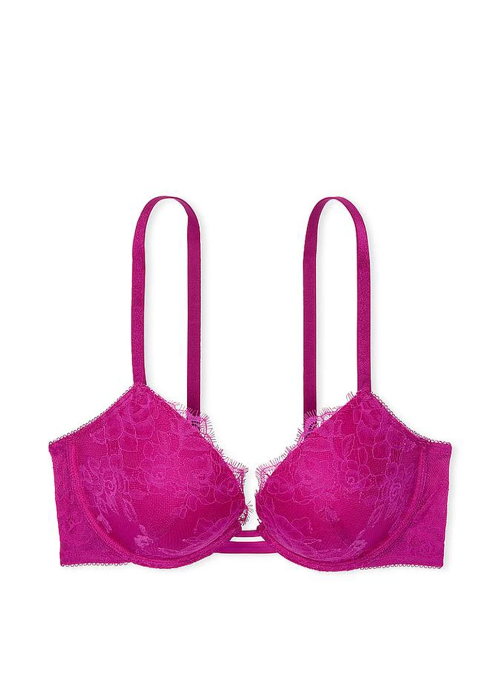 Рожевий демісезонний комплект білизни (бюст і трусики) Victoria's Secret