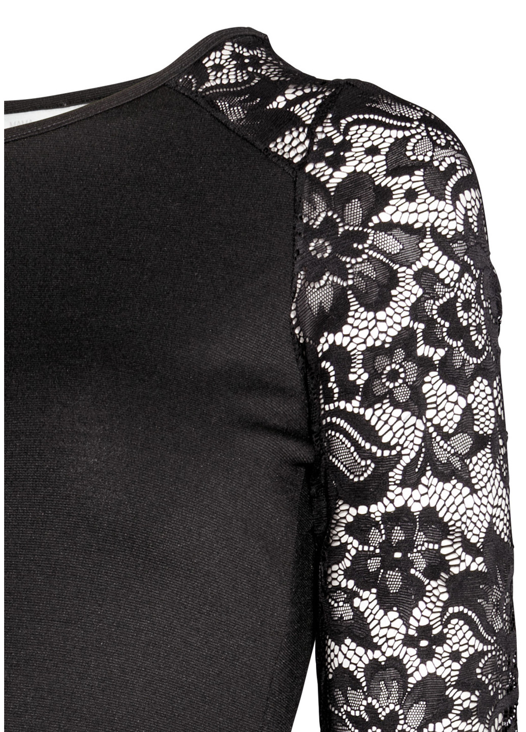 Черное кэжуал платье для беременных H&M с цветочным принтом