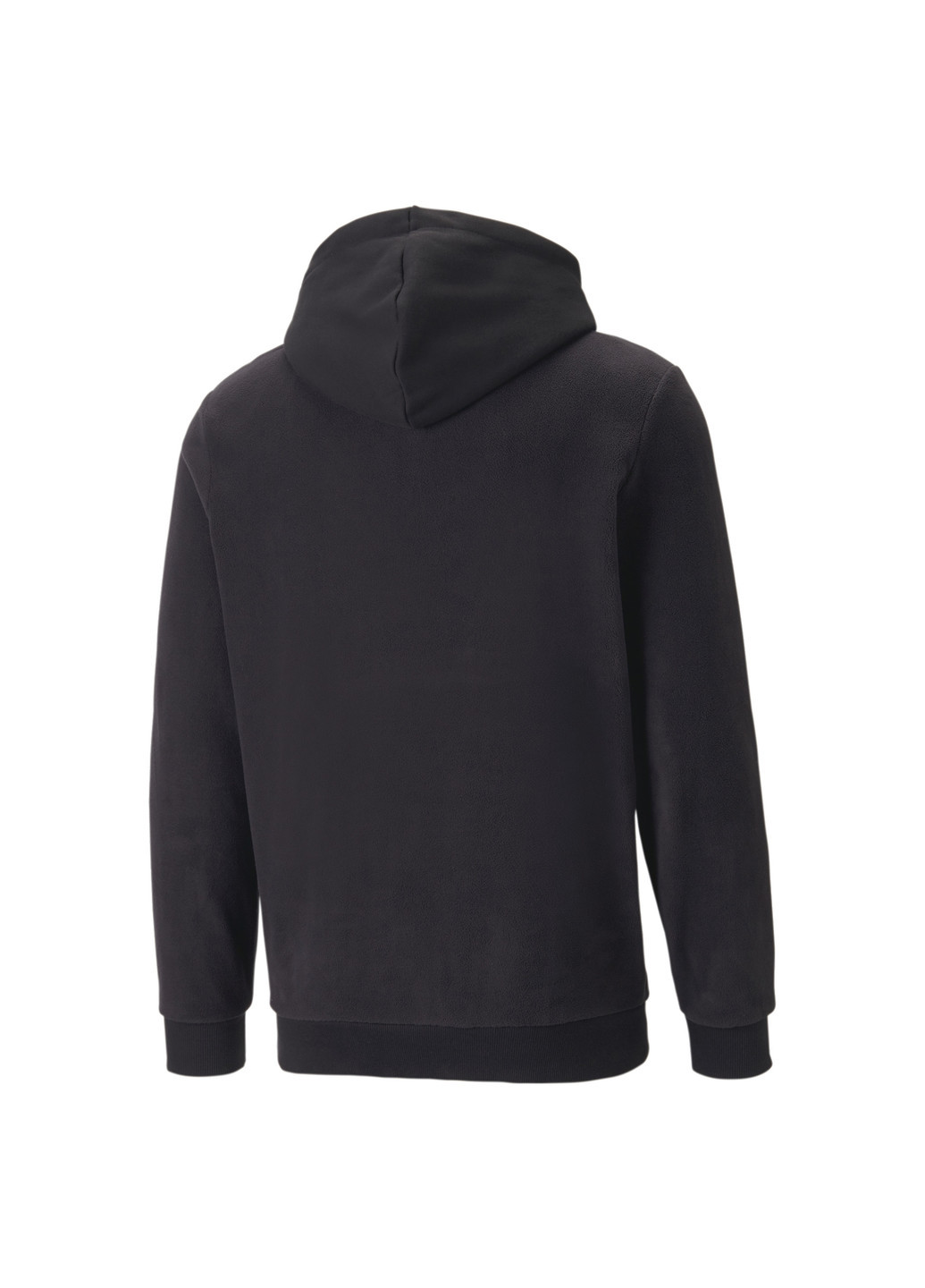 Чорна демісезонна худі essentials polar fleece hoodie men Puma