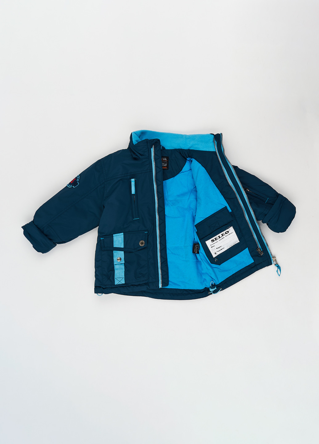 Синий комплект (куртка, кофта, брюки) Diwa Club