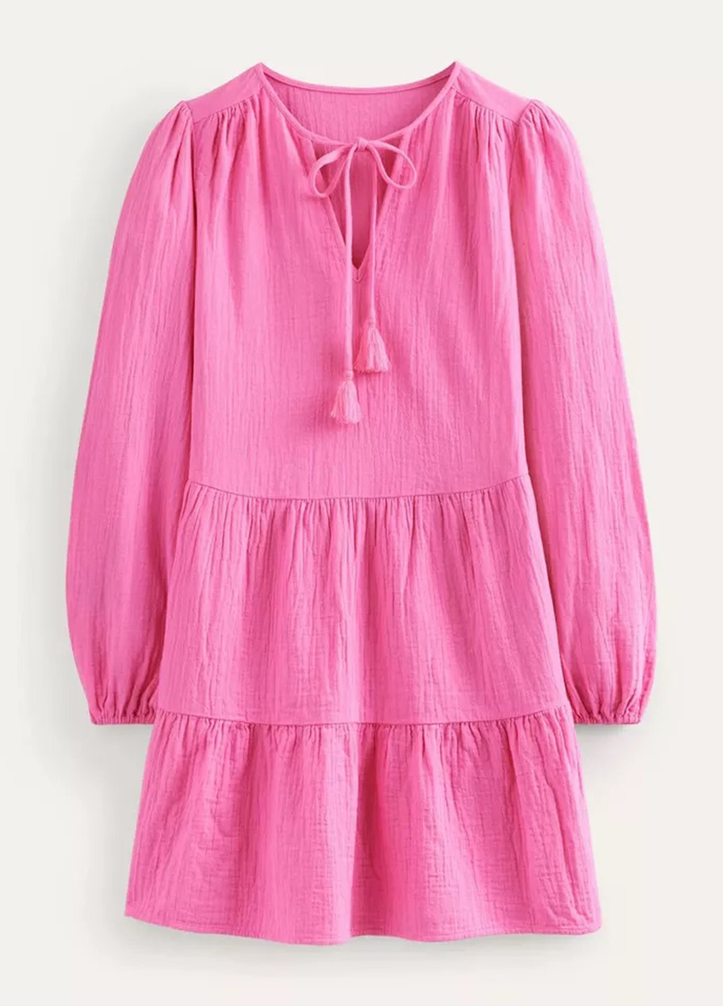 Розовое кэжуал платье Boden однотонное