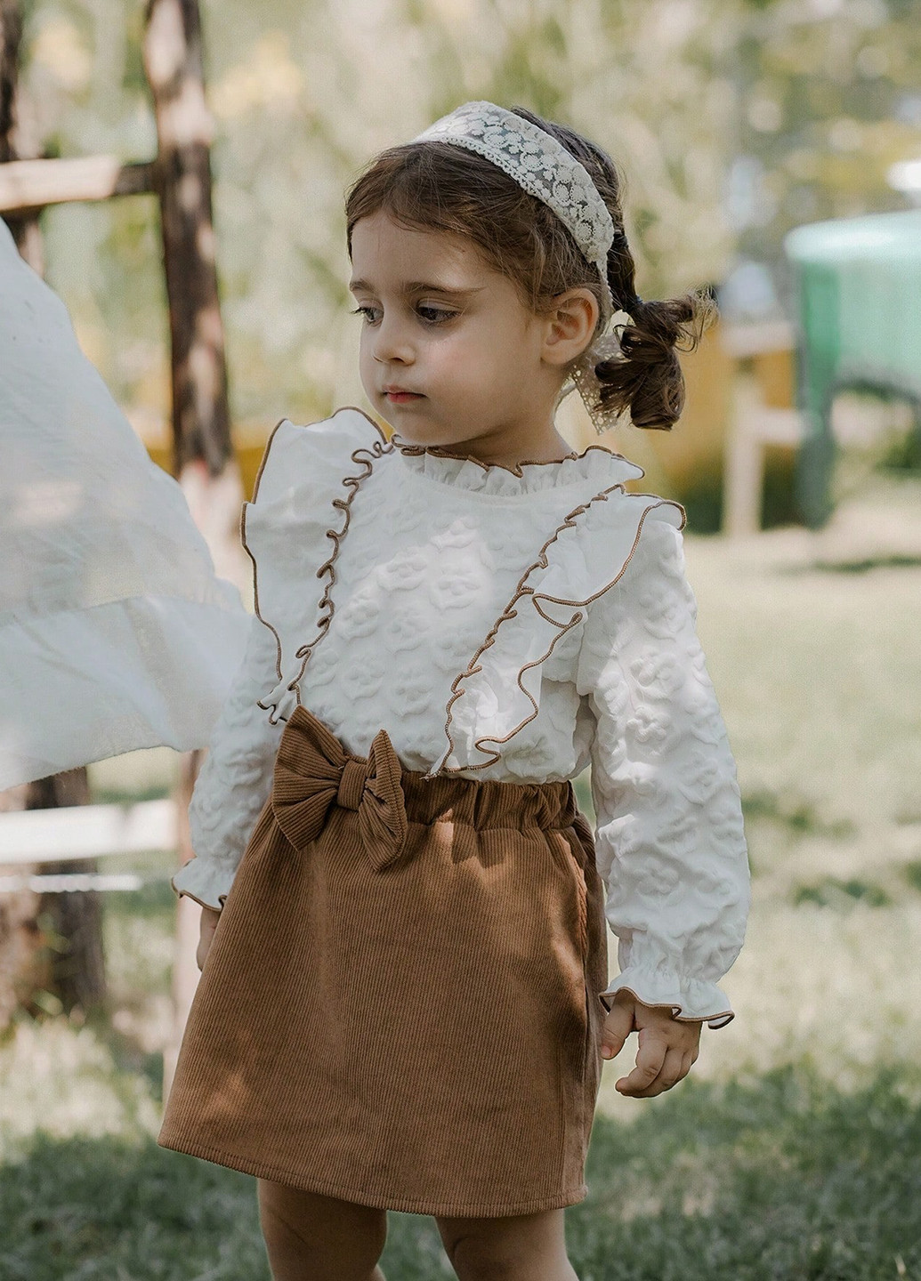 Комбінований демісезонний костюм (блуза, спідниця) спідничний SHEIN