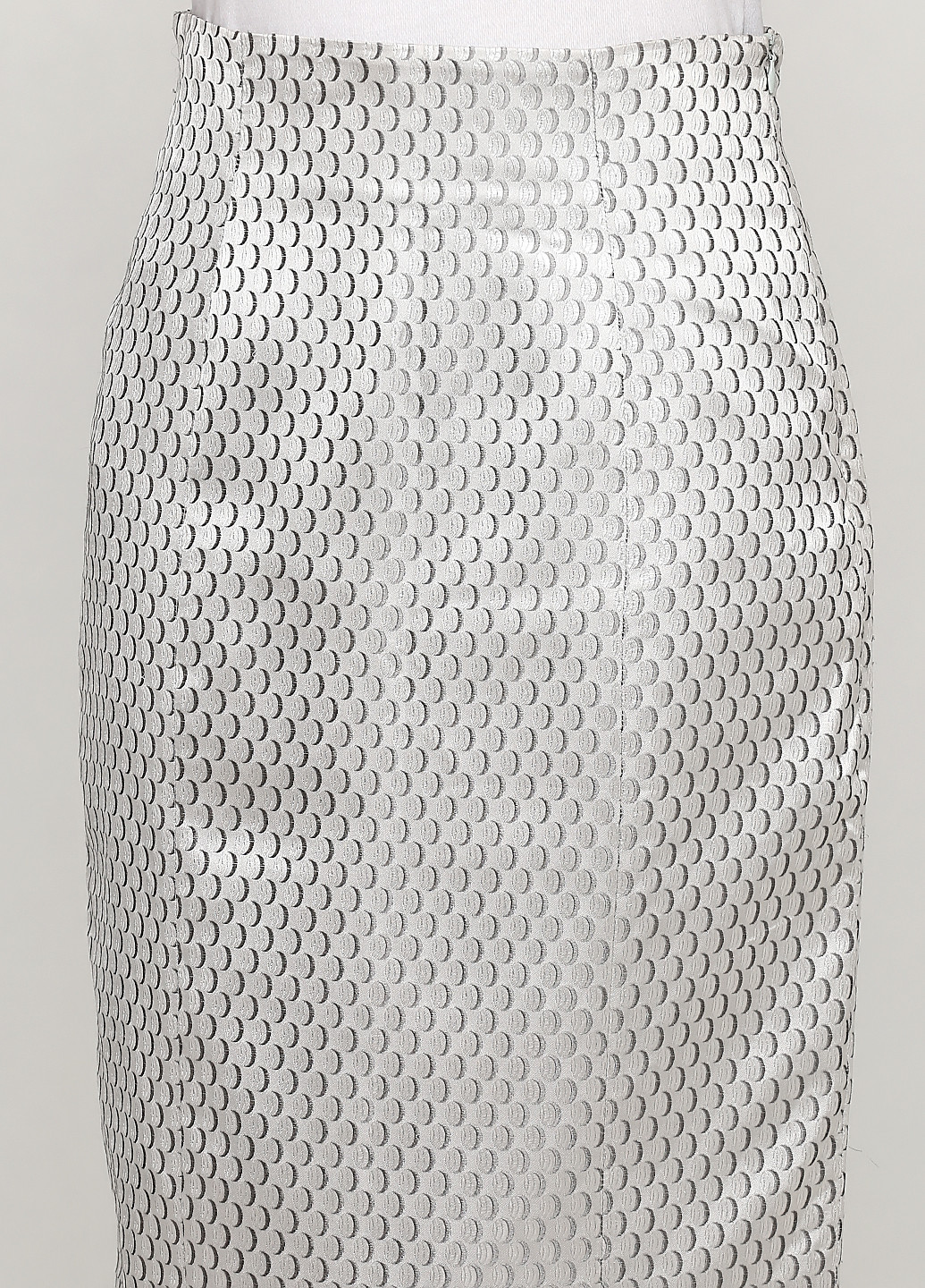 Светло-серая кэжуал с геометрическим узором юбка Antonio Pernas карандаш