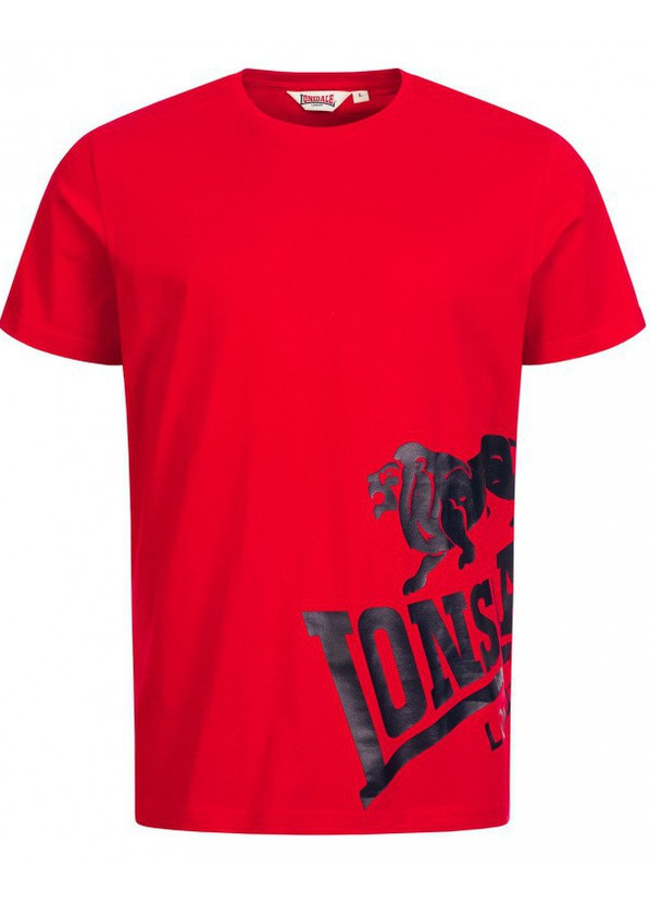 Красная футболка Lonsdale DEREHAM