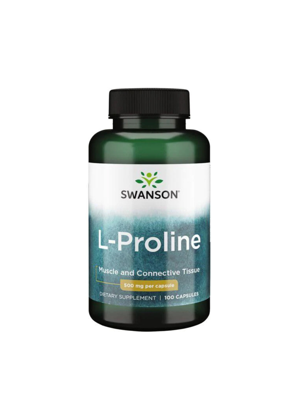 Добавка для здоровье мышц и соединительной ткани L-Proline 500mg -100 caps Swanson (253153520)