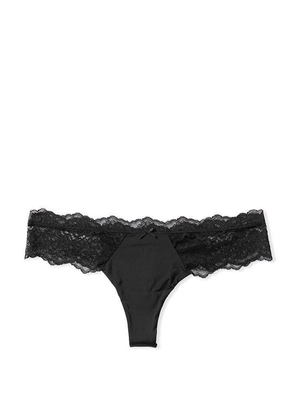 Чорний демісезонний комплект (бюстгальтер, трусики) Victoria's Secret