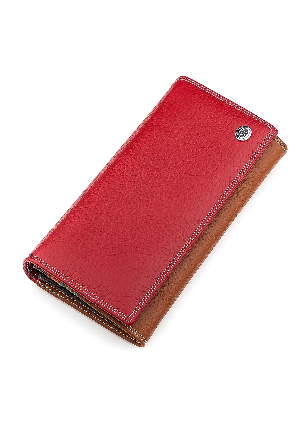 Жіночий шкіряний гаманець 17,5х9х3,5 см st leather (252133434)