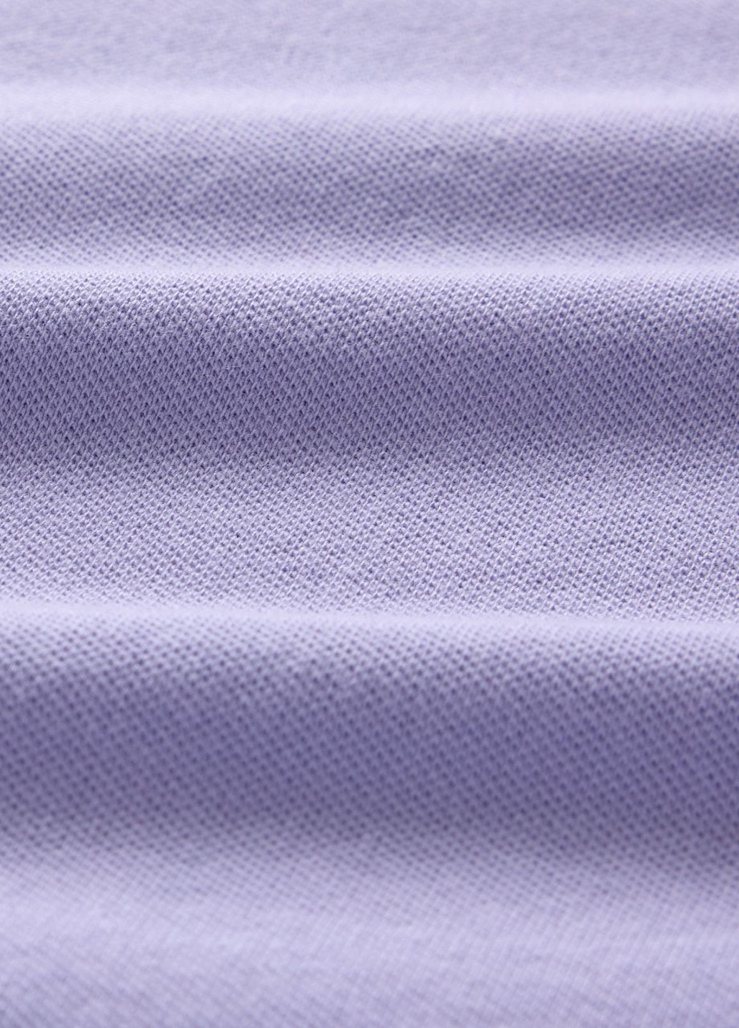 Сиреневая футболка-поло для мужчин Gap однотонная