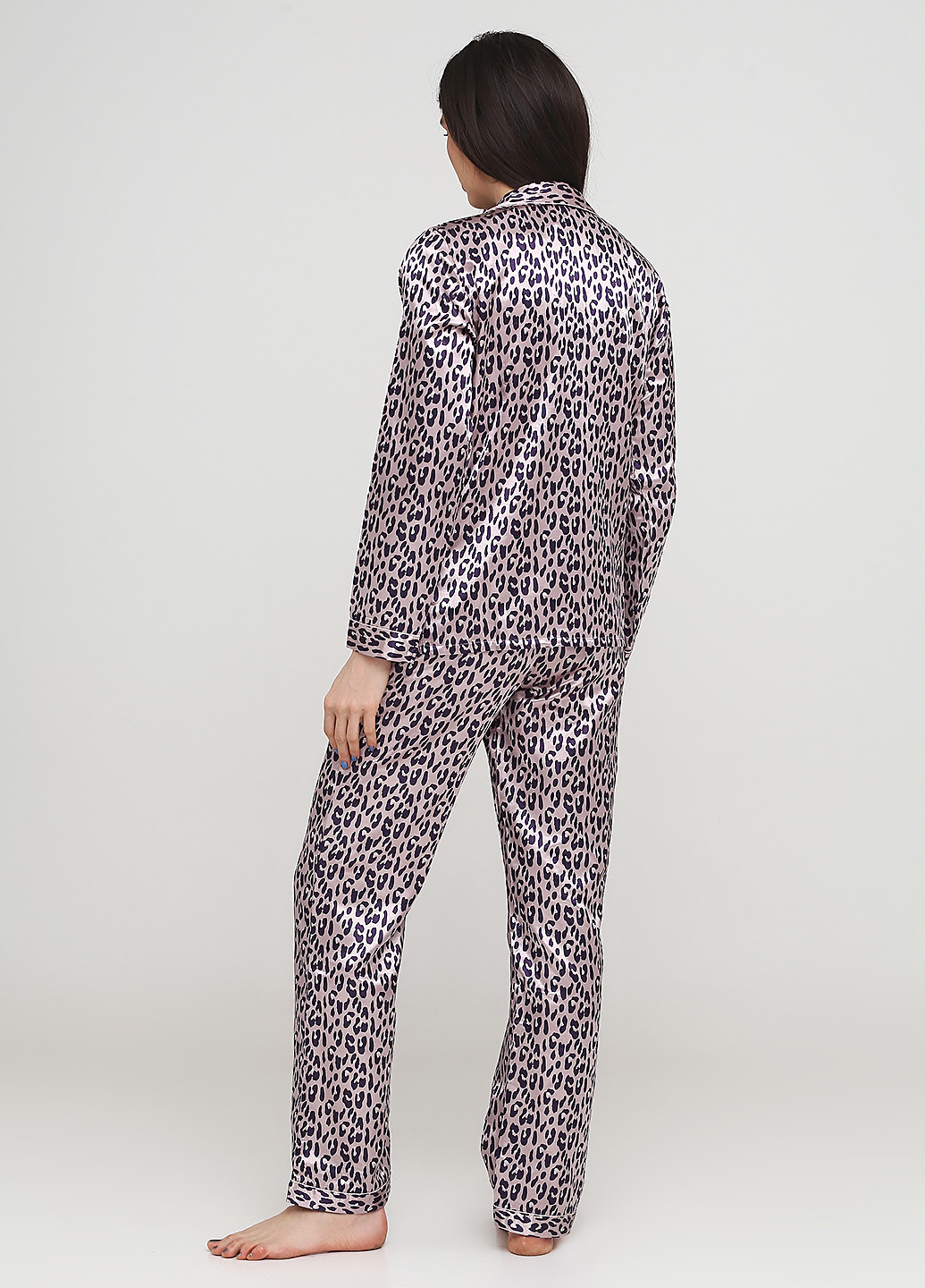 Комбинированная всесезон пижама (рубашка, брюки) реглан + брюки Lascana