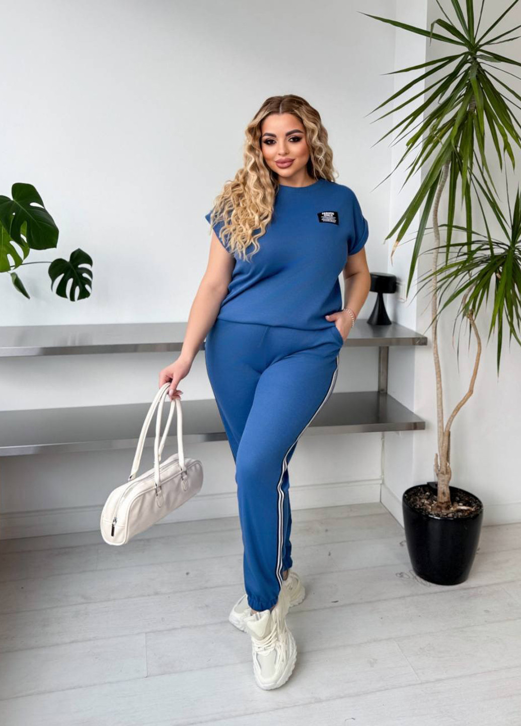 Костюм (футболка, брюки) Fashion (337094391)