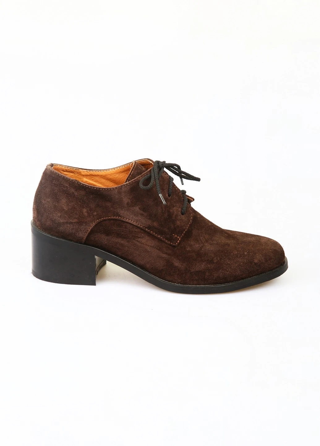 Forever Туфли коричневый з натуральная замша, польша — демисезон (255190229)