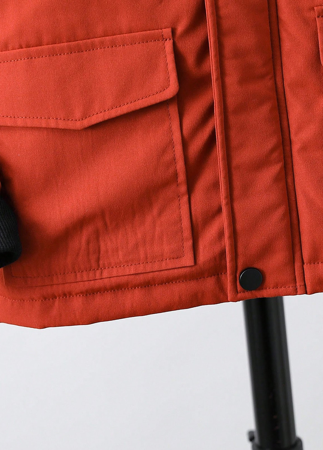 Теракотова демісезонна куртка SHEIN