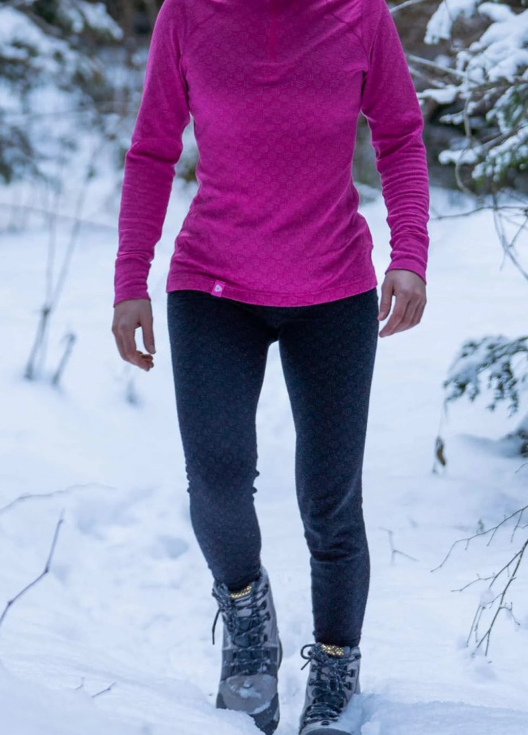 Черные демисезонные леггинсы Thermowave