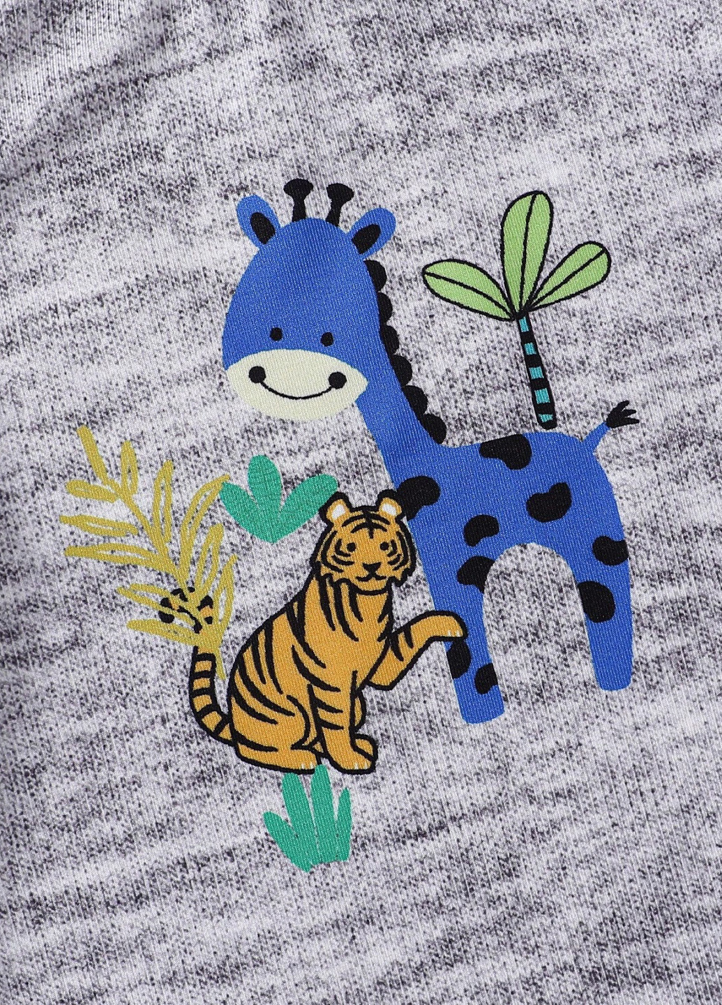 Комбінована всесезон піжама (футболка, шорти) 3 шт. футболка + шорти SHEIN