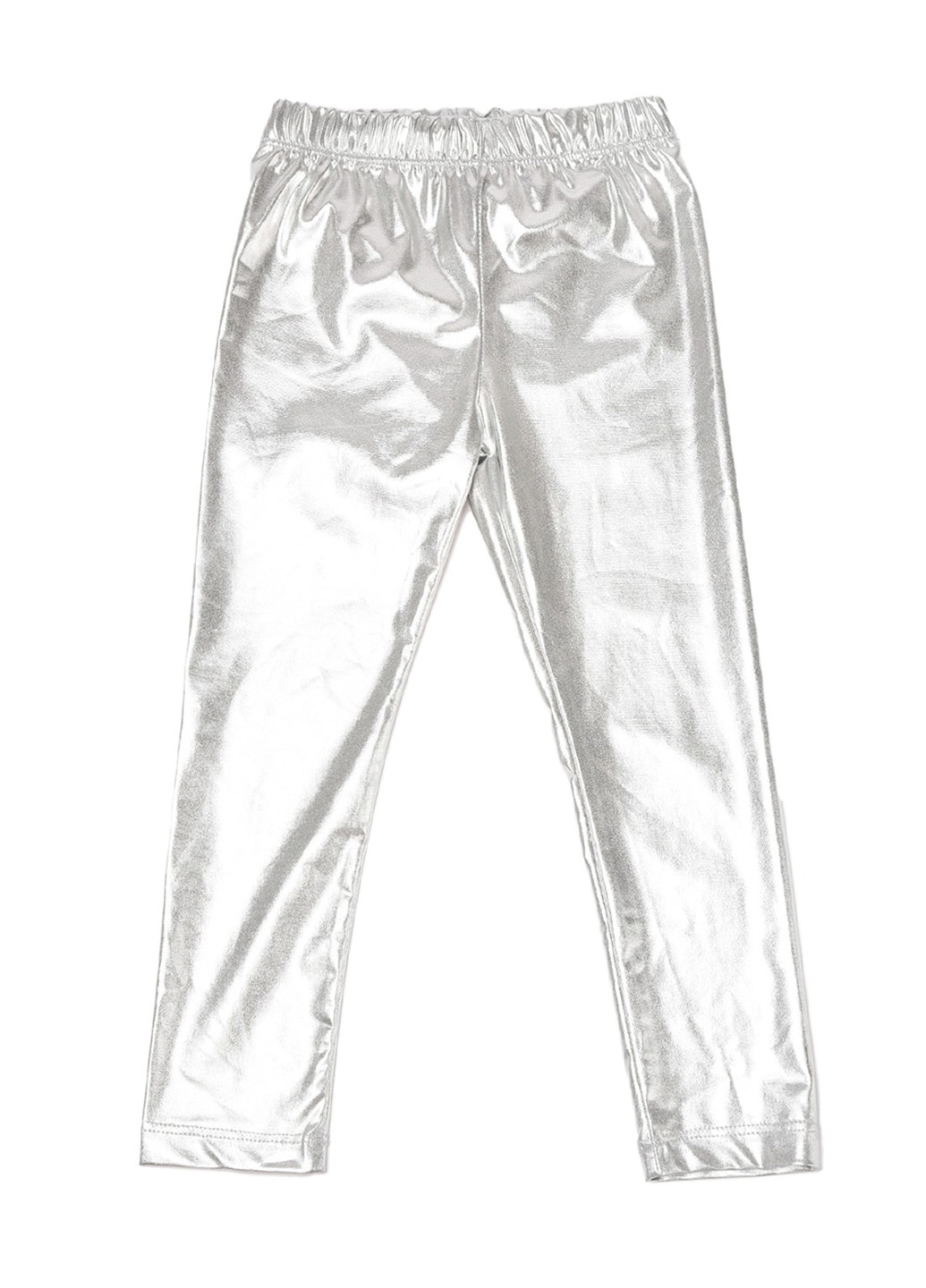 Серебряные демисезонные леггинсы Trendyol
