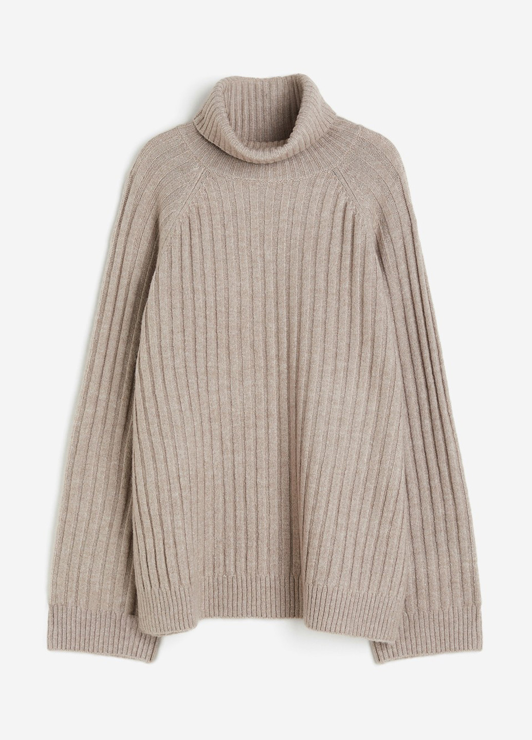 Бежевий зимовий светр H&M