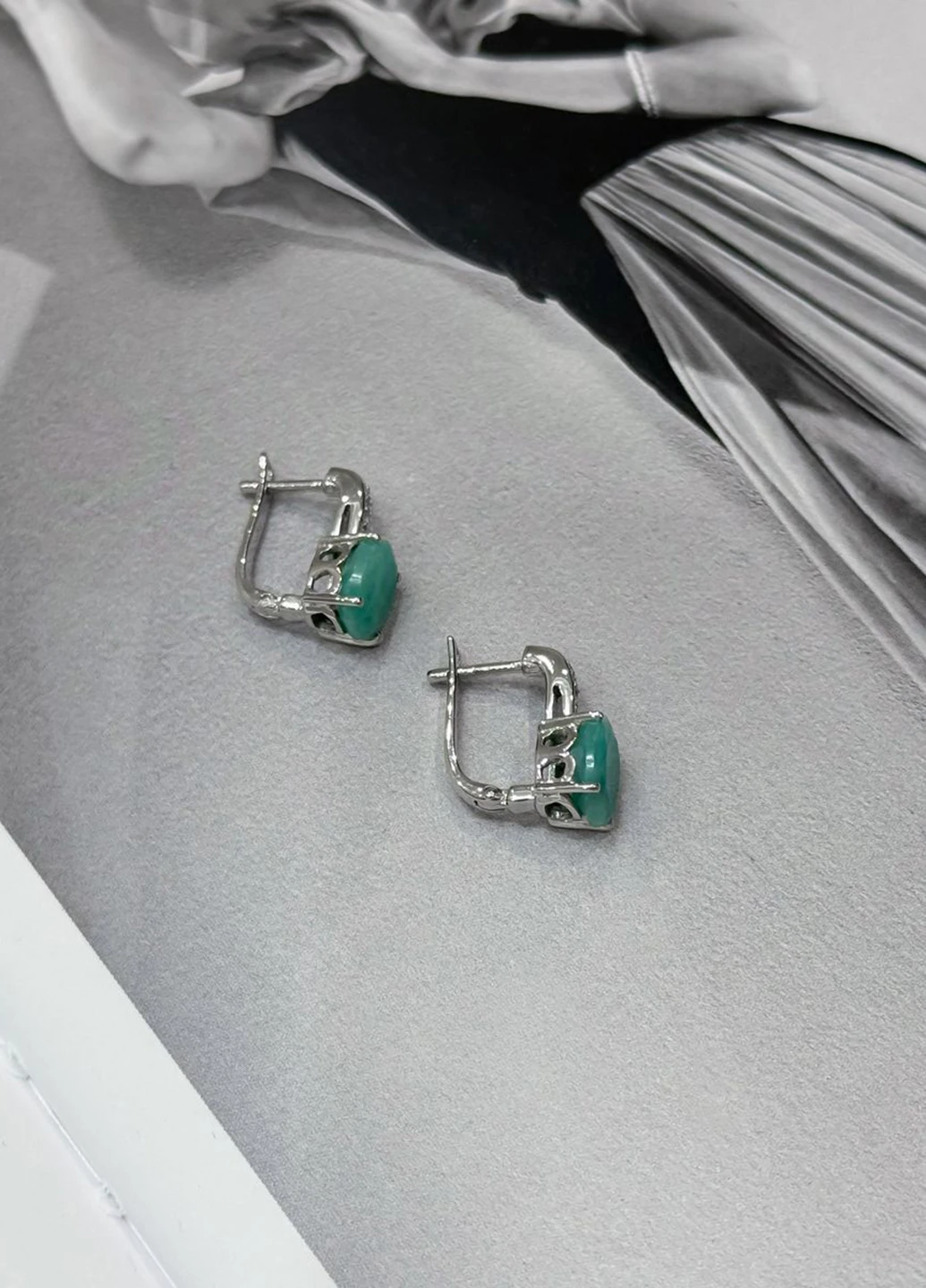 Сережки Silver Flame (307258440)