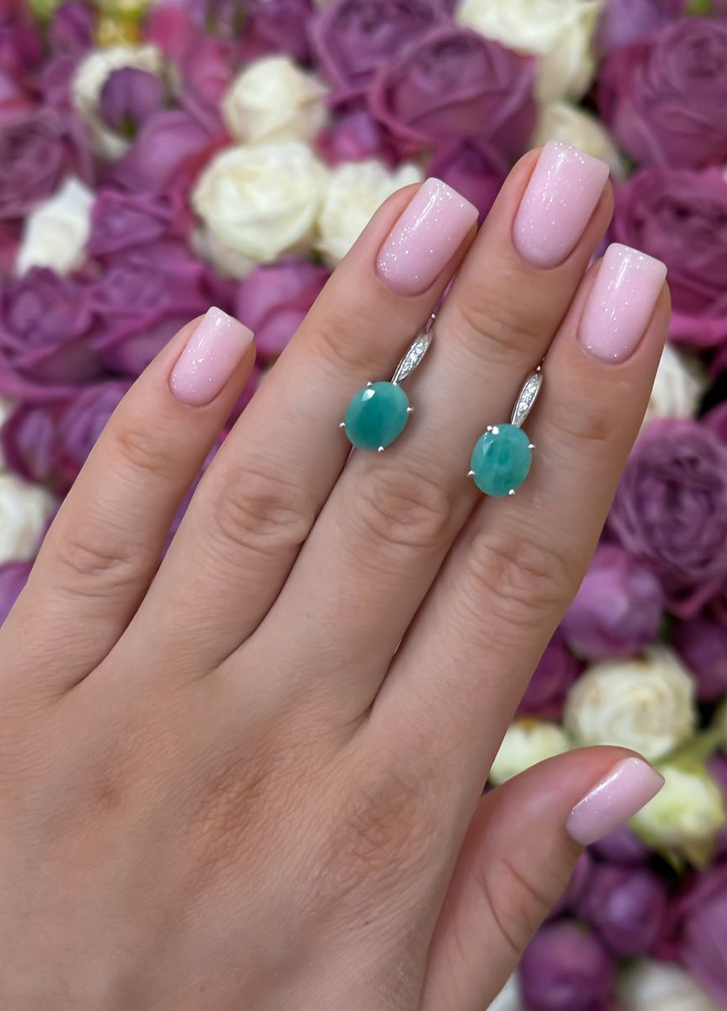 Сережки Silver Flame (307258440)