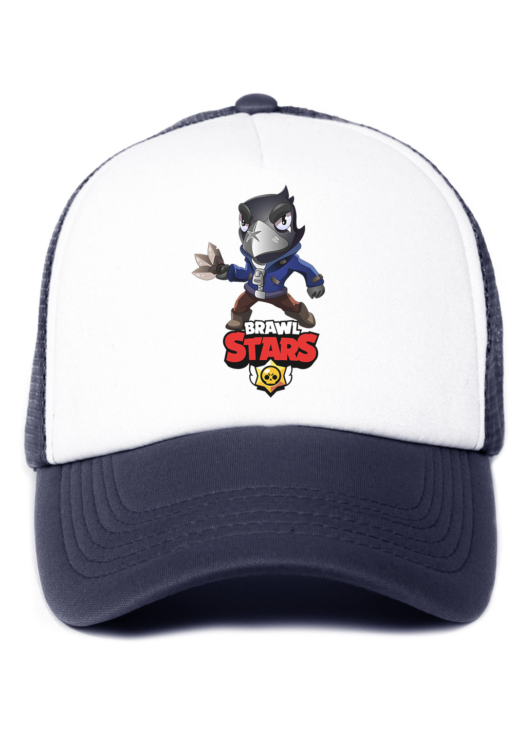 Кепка Тракер детская Ворон Бравл Старс (Crow Brawl Stars) (33404-1059) MobiPrint (220769645)