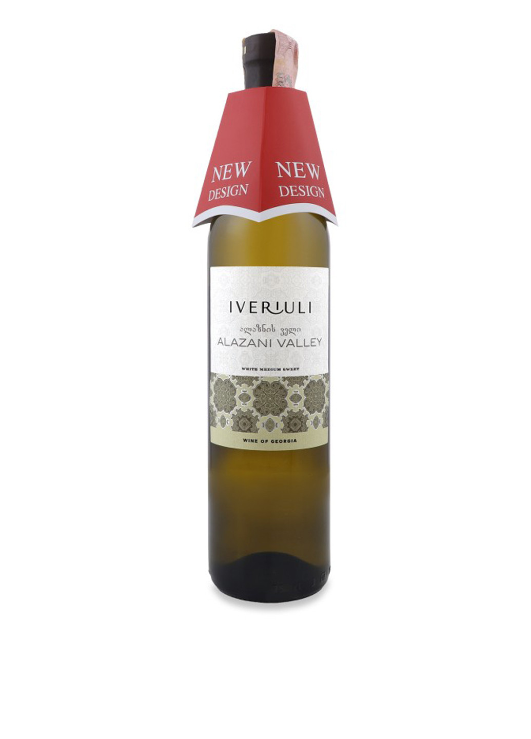 Вино Alazani Valley white белое полуслдкое, 0,75 л Iveriuli белое
