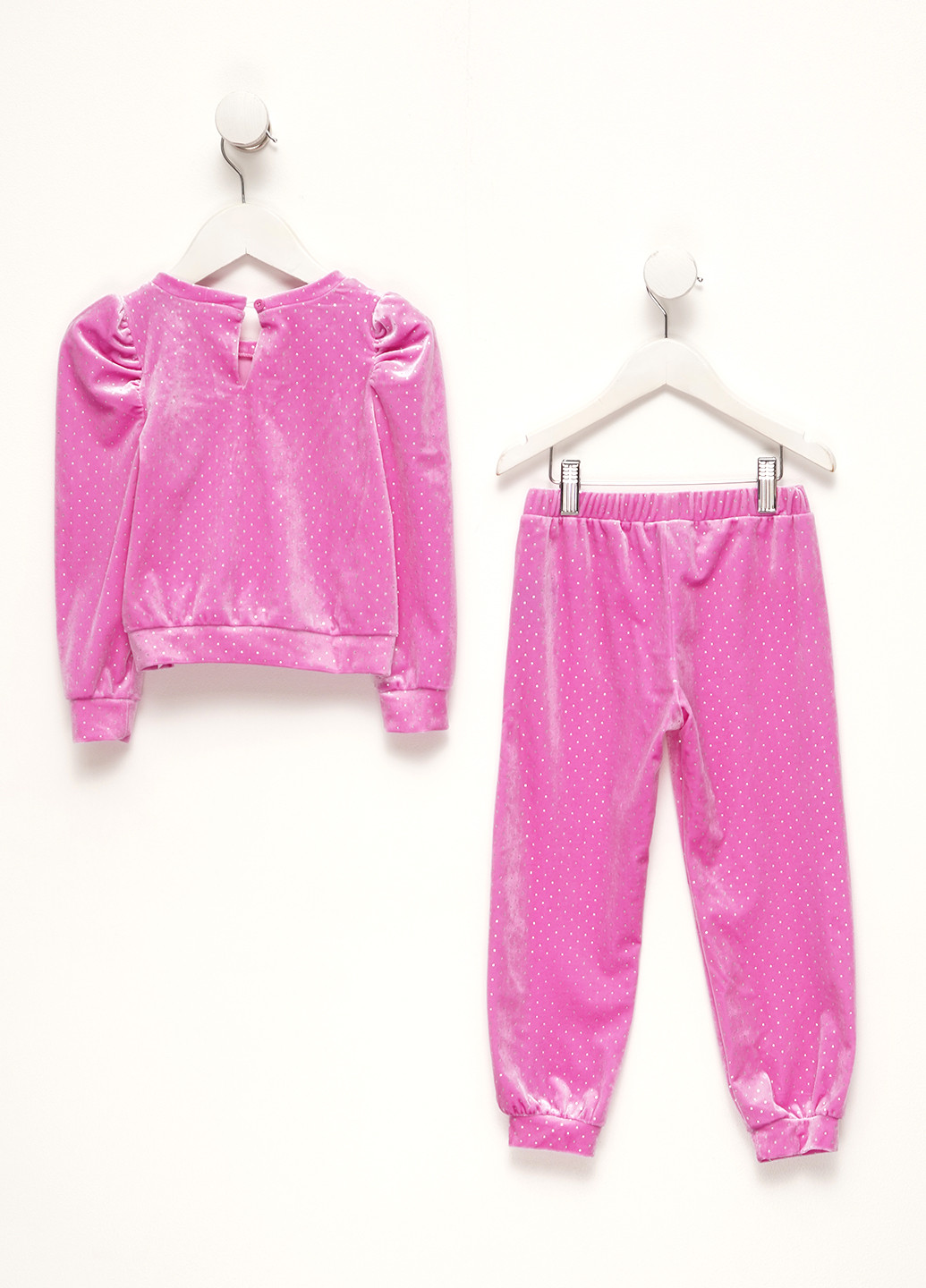 Рожевий демісезонний костюм (блуза, штани) брючний HABITUAL