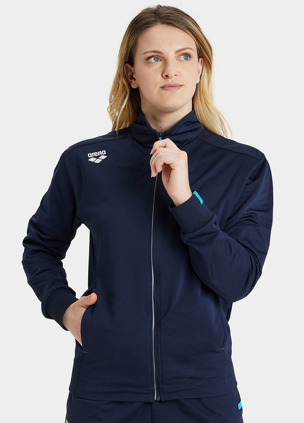 Толстовка Arena TEAM JACKET PANEL KNITTED POLY (304265229)