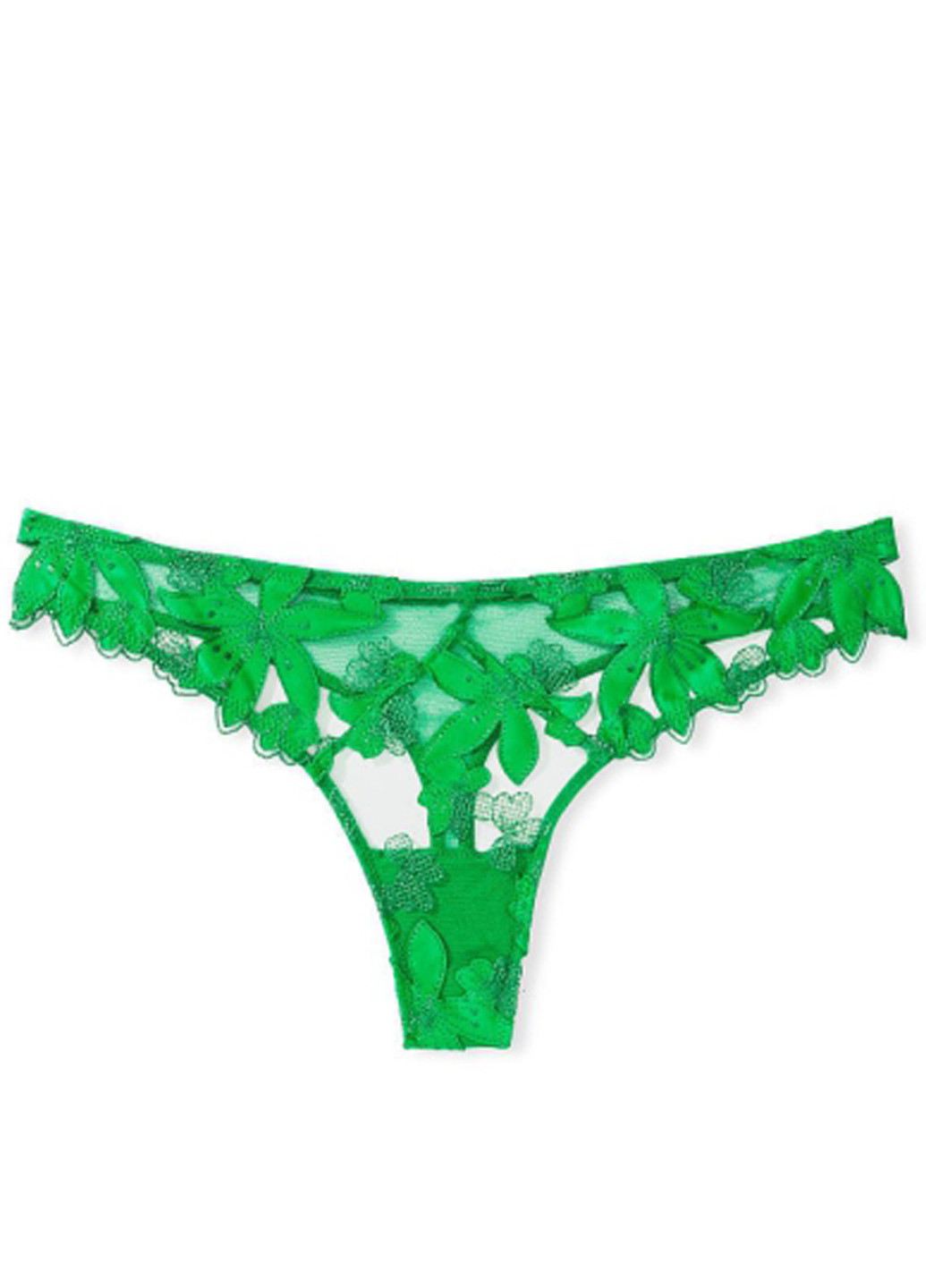 Зеленый демисезонный комплект (корсет, трусики) Victoria's Secret
