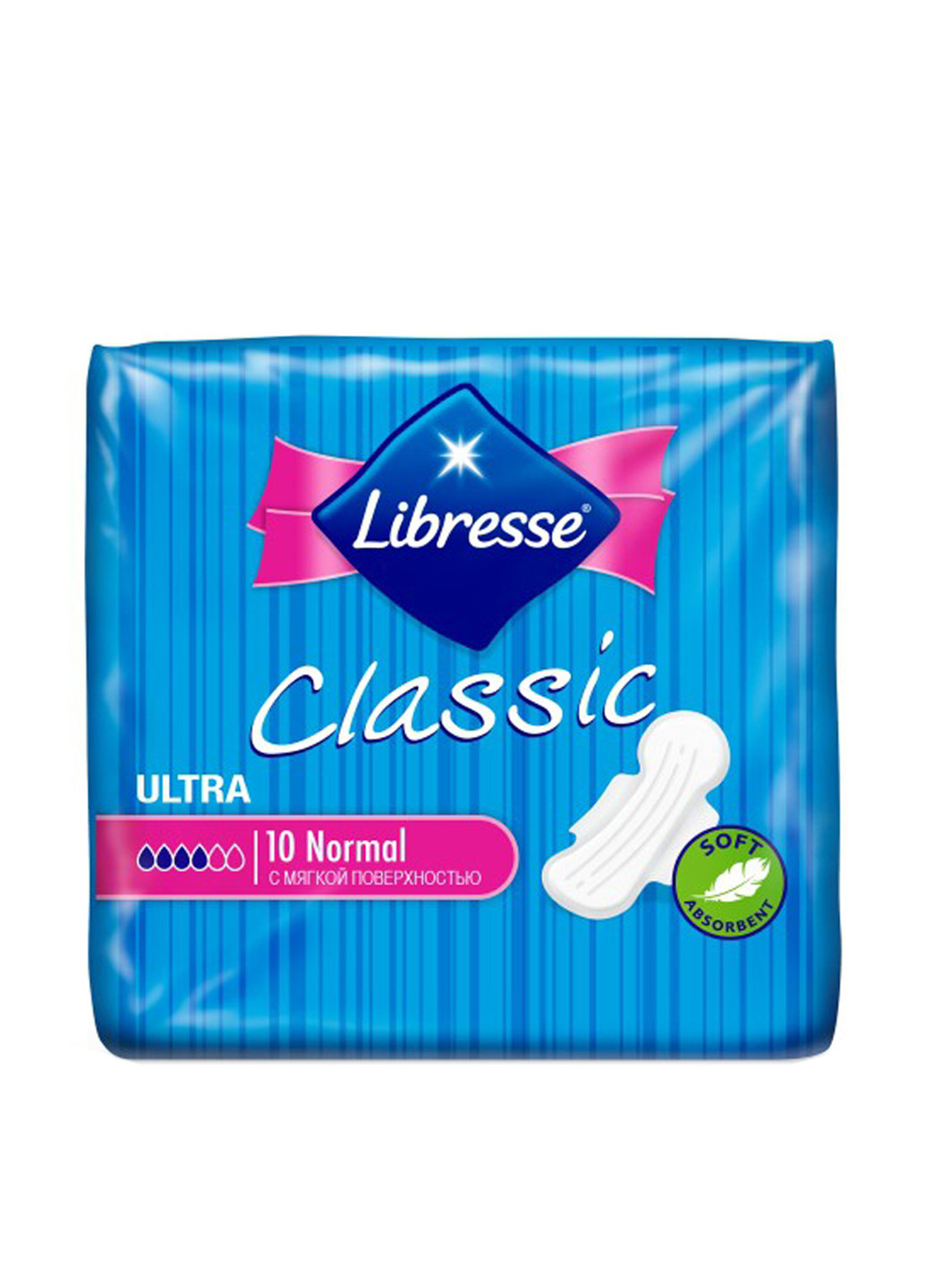 Прокладки Classic Ultra Soft Normal (10 шт.) Libresse (79332777)