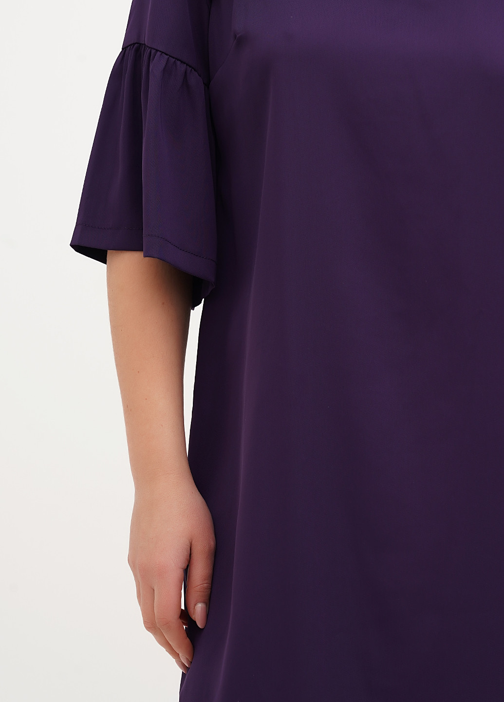 Темно-фіолетова кежуал сукня Imperial однотонна