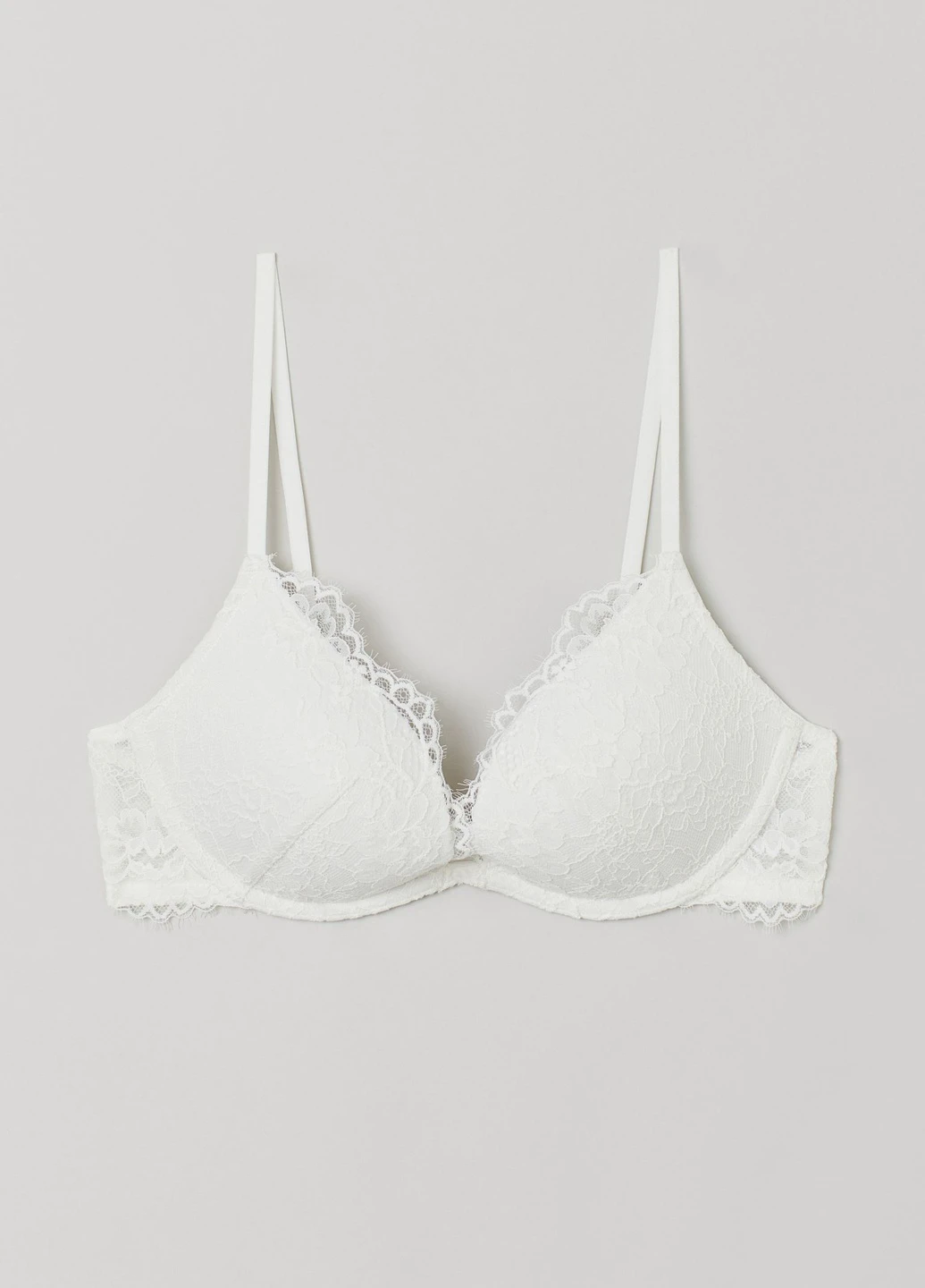 Білий бюстгальтер H&M