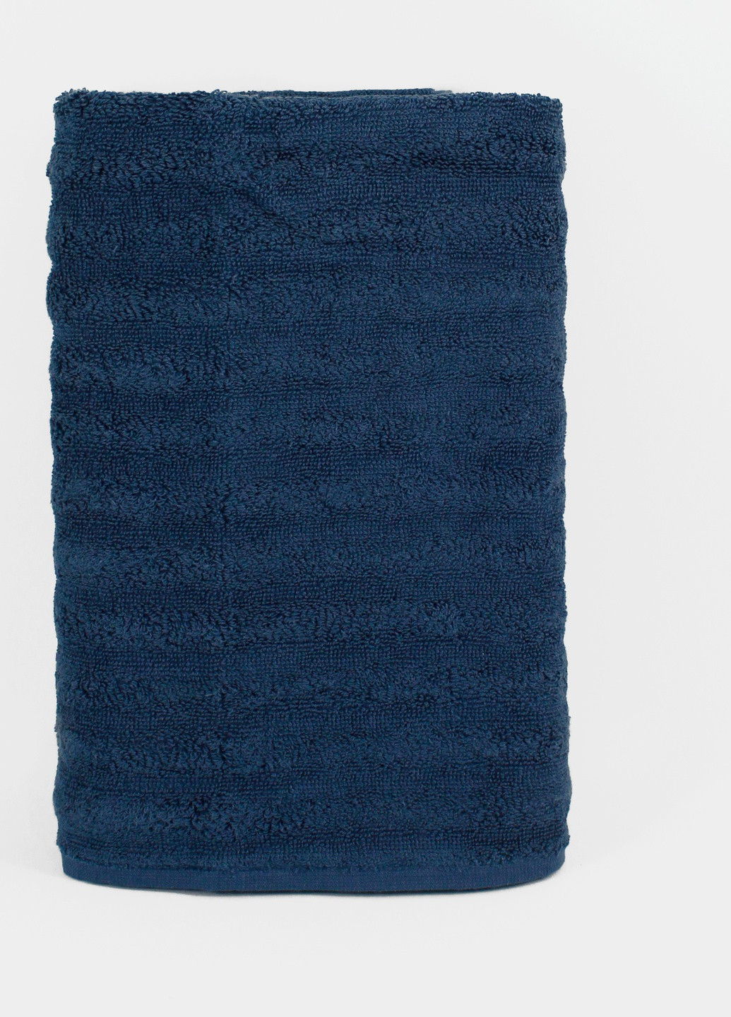 Bulgaria-Tex полотенце махровое сity, жаккардовое, деним, джинс, размер 50x90 cm синий производство - Болгария