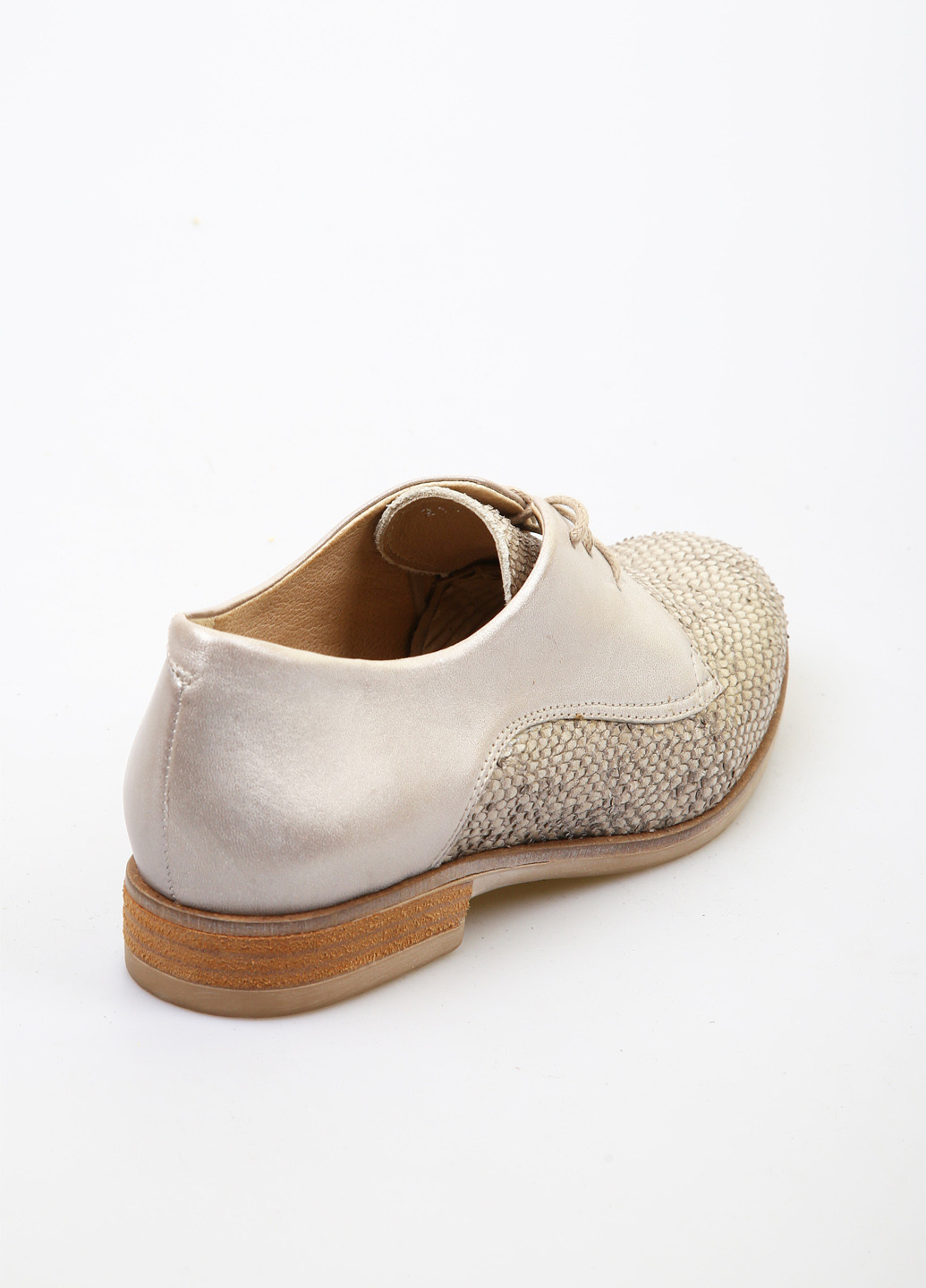 AURA Туфли дерби бежевый з натуральная кожа, украина — демисезон (337346304)