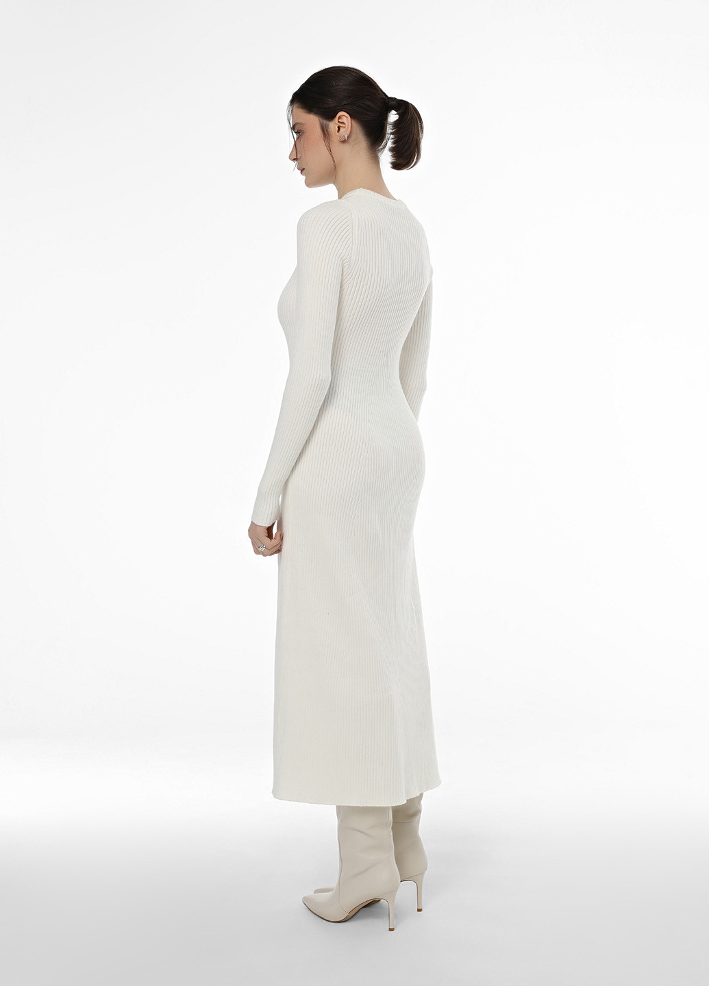 Молочна кежуал сукня Promin однотонна