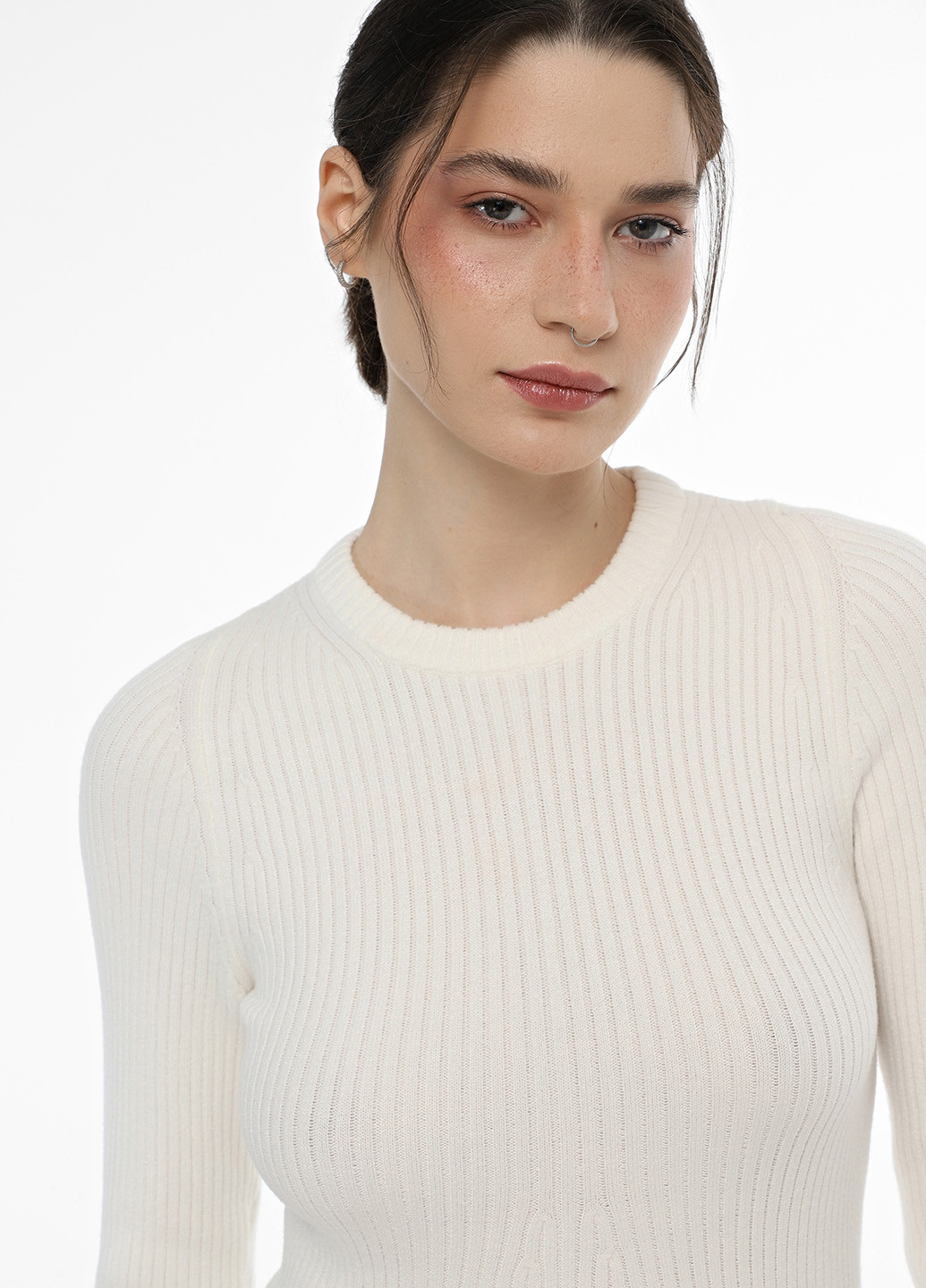 Молочна кежуал сукня Promin однотонна