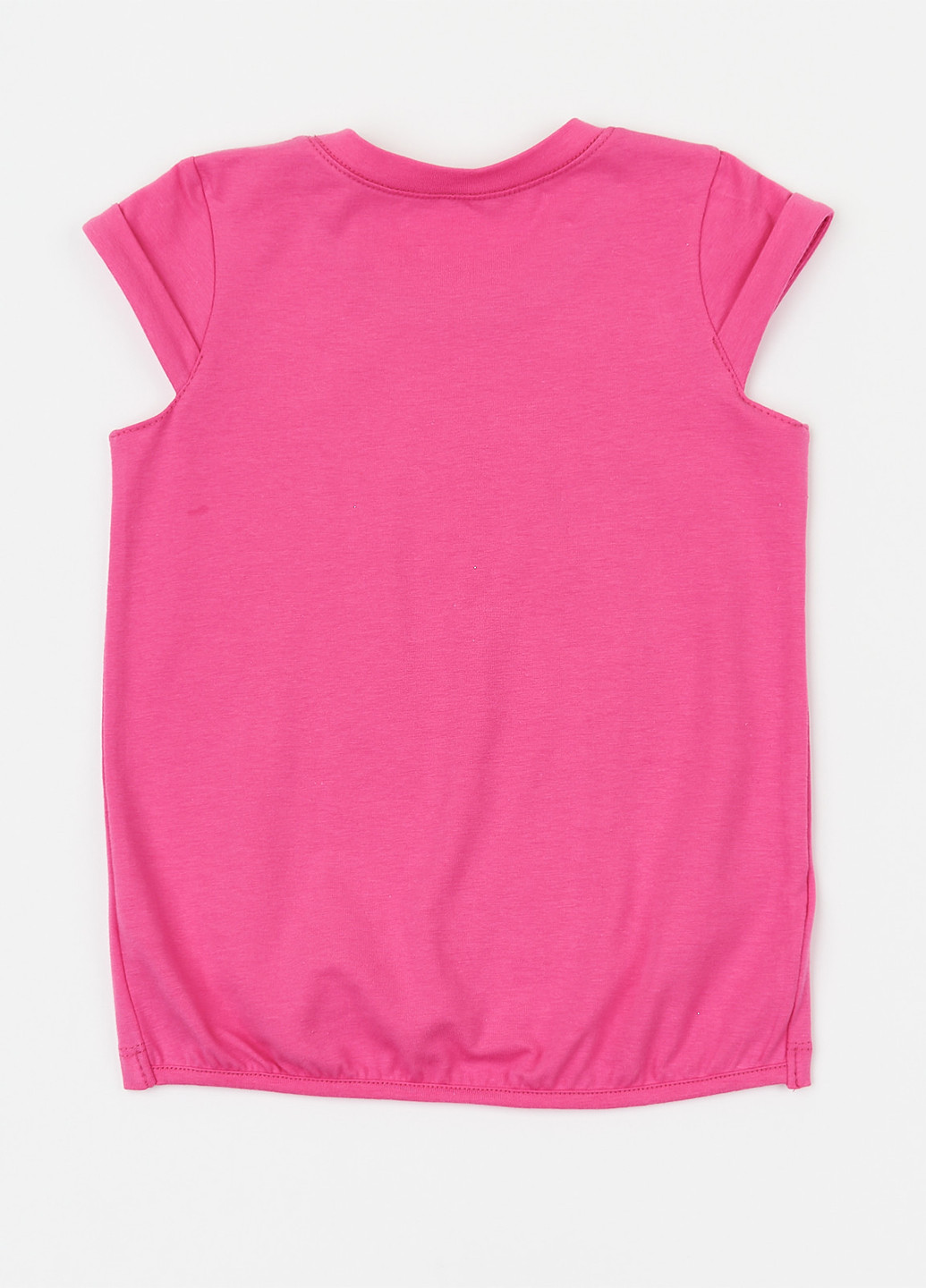 Розовая летняя футболка Z16
