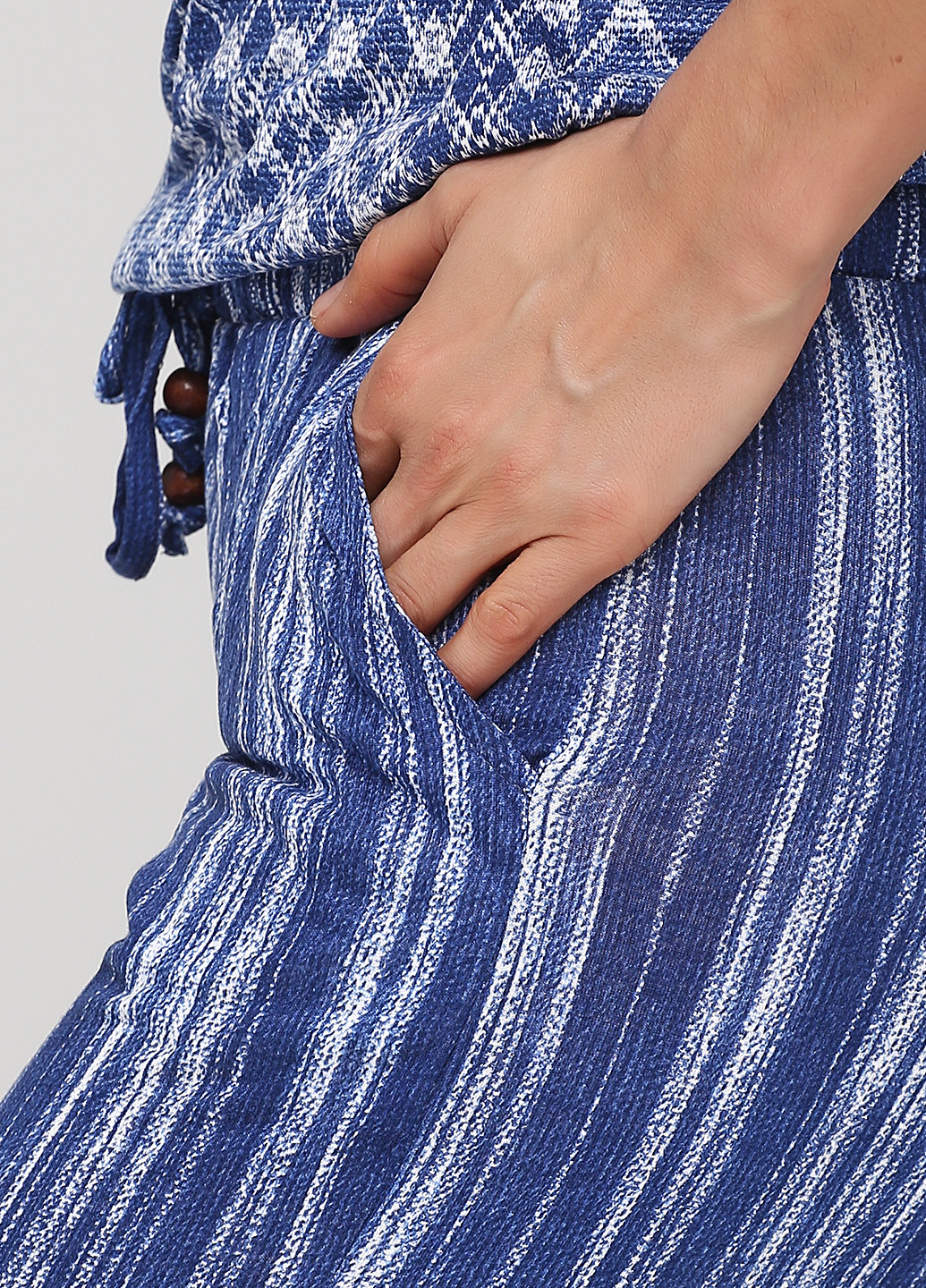 Комбінезон S.Oliver комбінезон-брюки геометричний синій кежуал віскоза