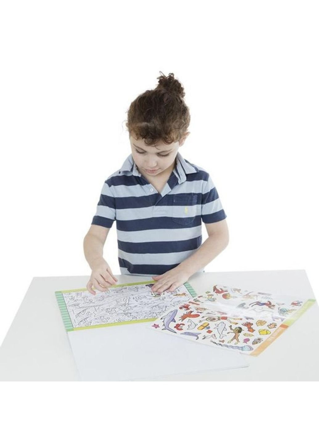 Набор для творчества Найди и наклей наклейку Приключения (MD30151) Melissa&Doug (249598185)