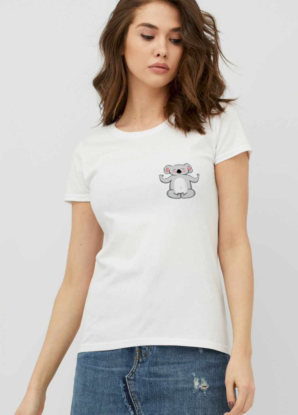 Футболка женская Basic YAPPI - (253384591)