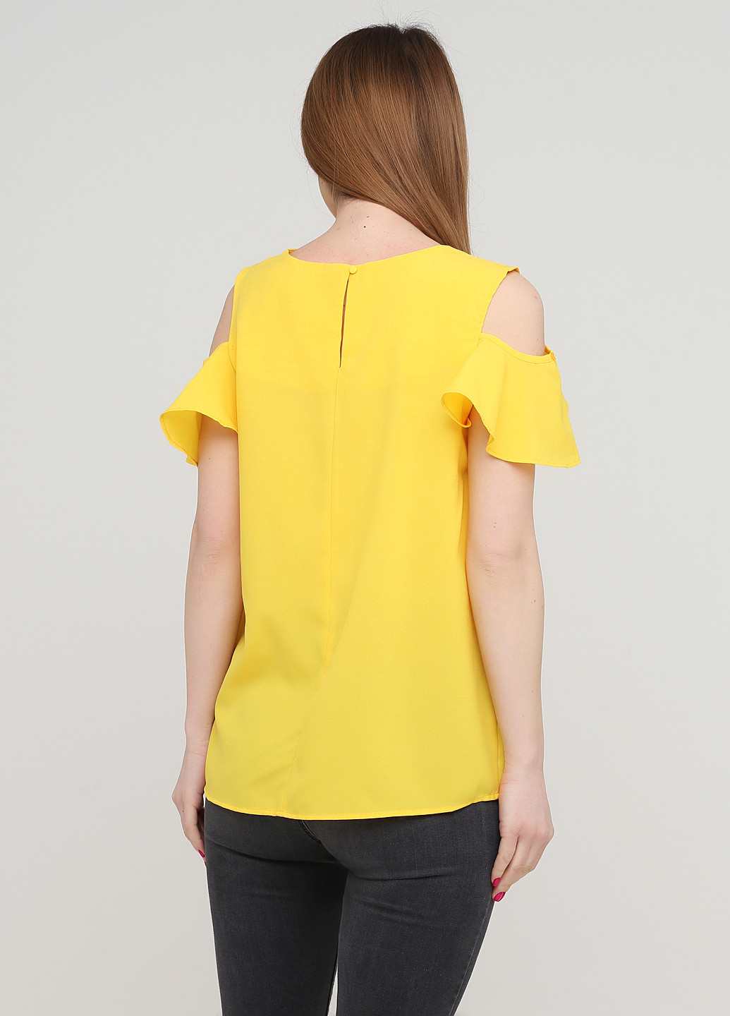 Жовта літня блуза Signature