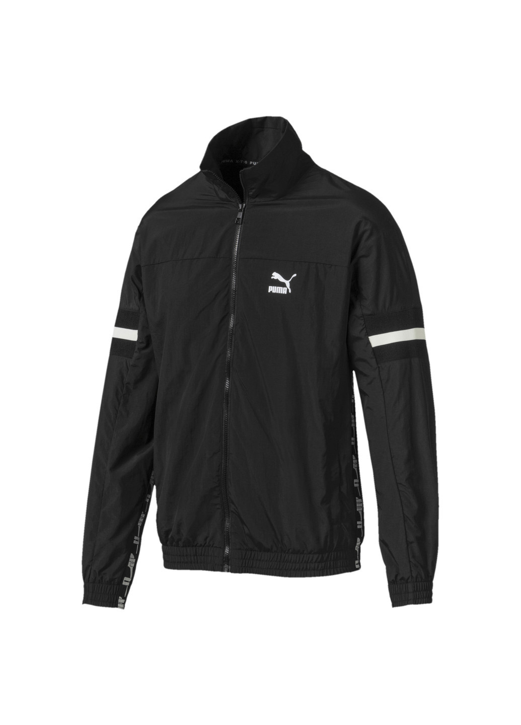 Олимпийка Puma XTG Woven Jacket чёрная спортивная