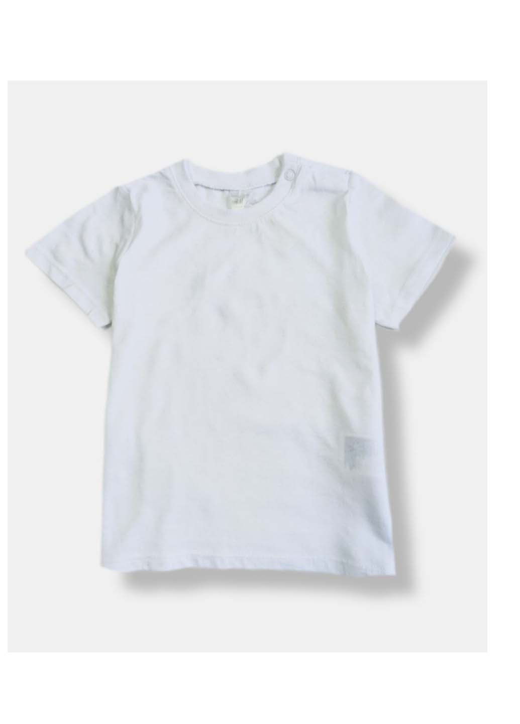 Белая летняя футболка H&M