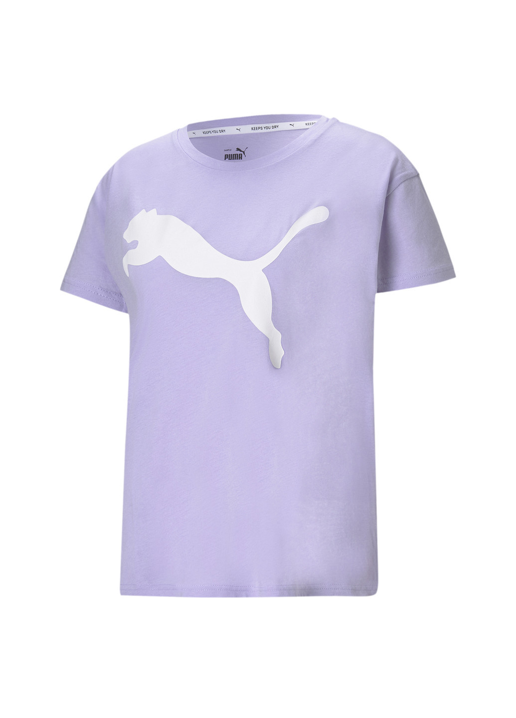 Пурпурная всесезон футболка rtg logo women's tee Puma