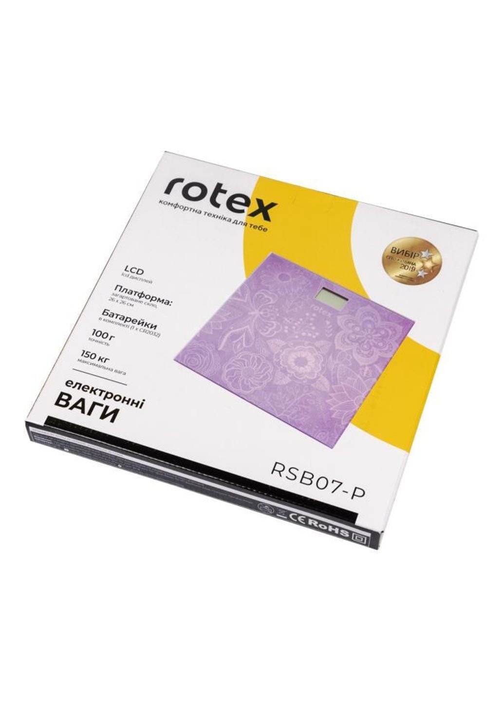 Напольные электронные весы RSB07-P Rotex (253616910)