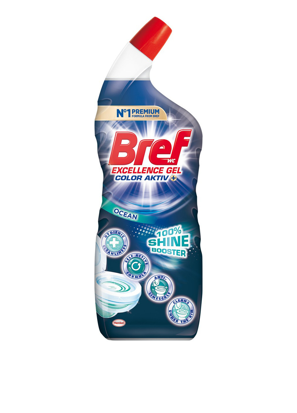 Гель для туалету Пауер Гель 10 в 1, 700 мл Bref (195130930)