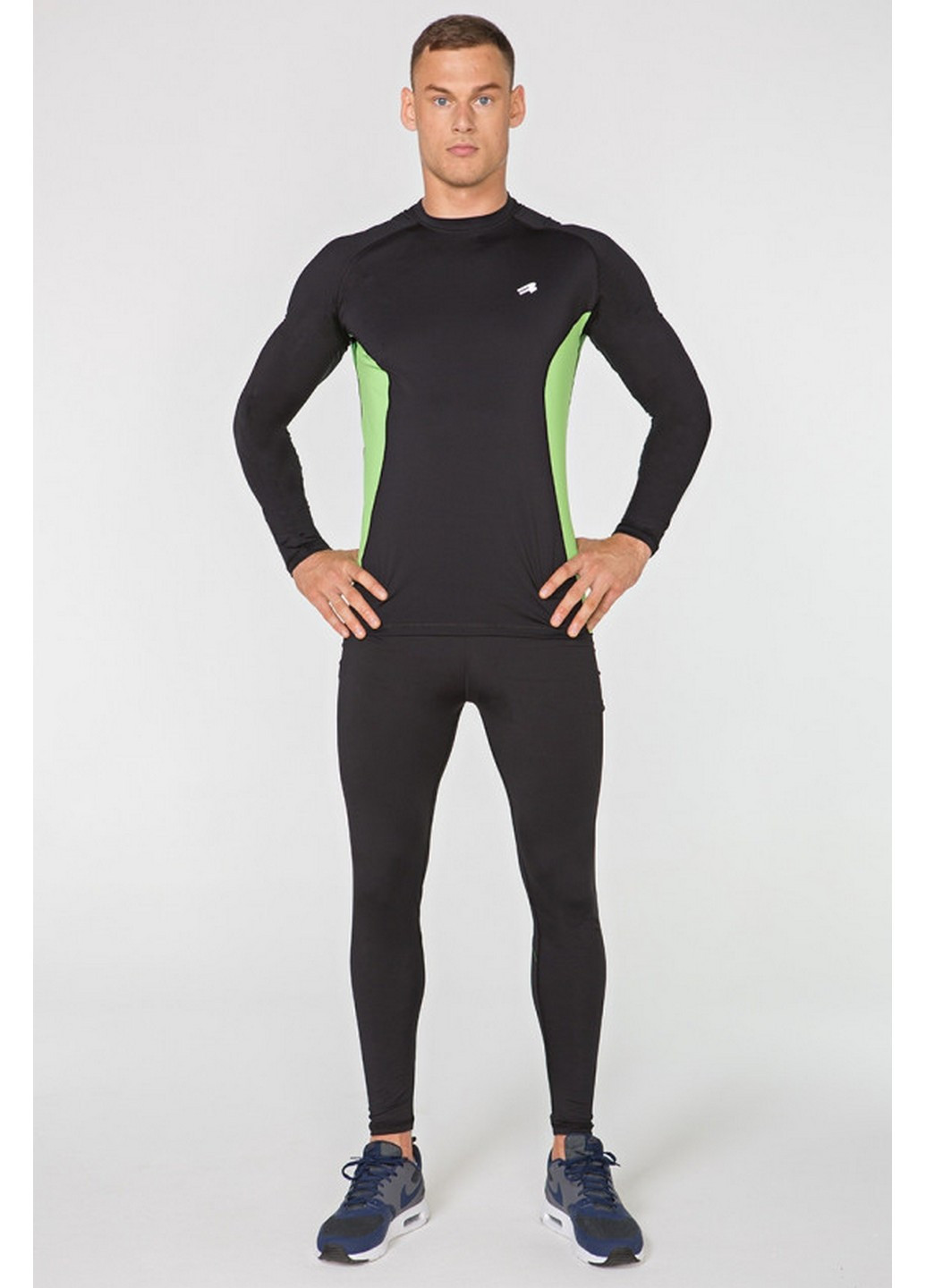 Чорний демісезонний спортивний костюм для бігу m Radical