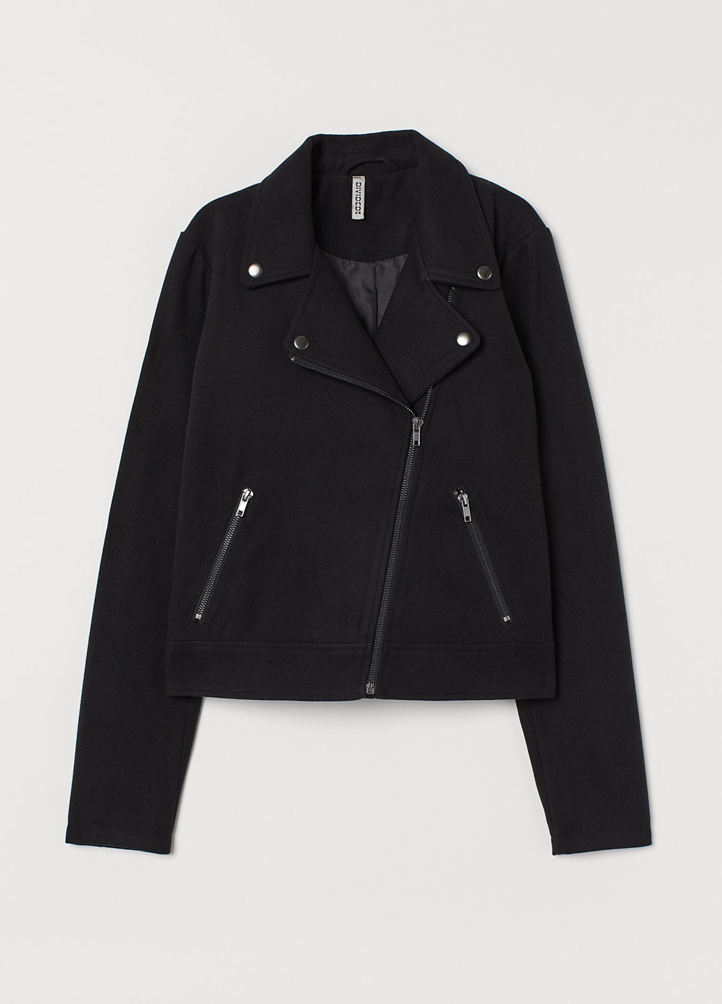 Чорна демісезонна куртка H&M