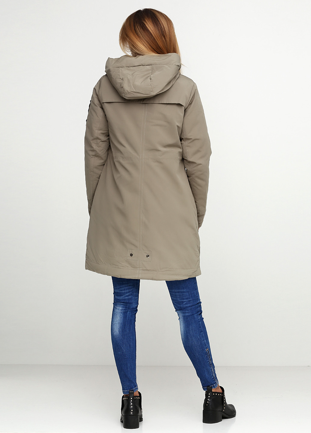 Бежева демісезонна куртка Grace