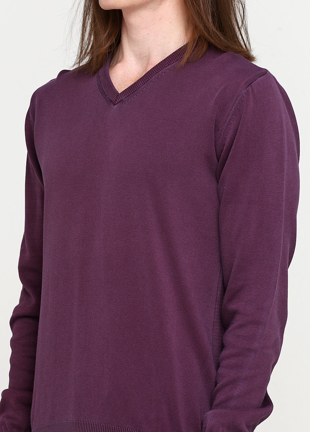Фиолетовый демисезонный пуловер пуловер Madoc Jeans