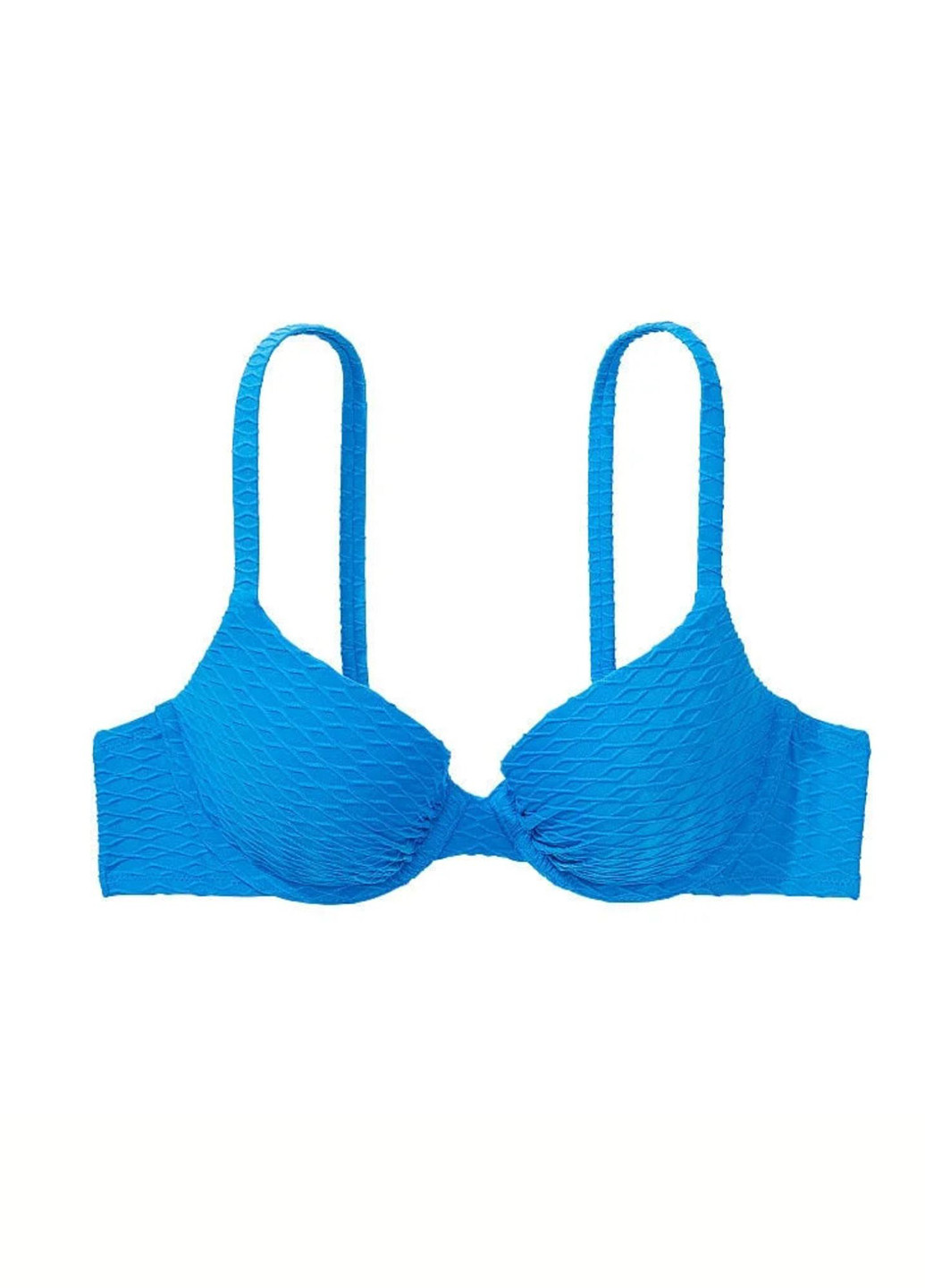 Синій літній купальник (ліф, трусики) роздільний, бікіні Victoria's Secret