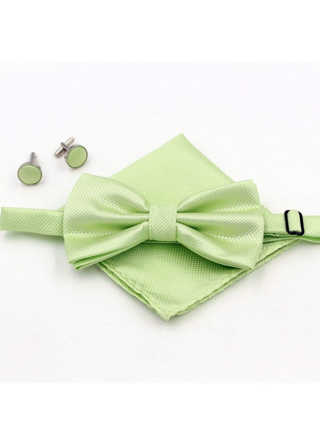 Комплект 3в1 бабочка, платок, запонки Handmade (219981927)